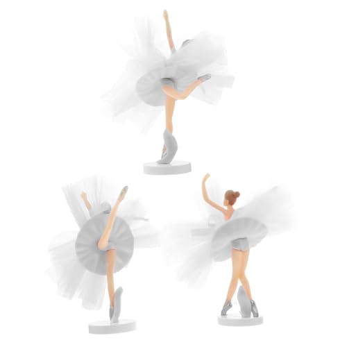 HEMOTON 3Sätze Ballerina Torte Topper Teiliges Für Geburtstagstorte Hochzeitstorte Und Partykuchen Anmutige Ballettmädchen Figuren Aus Tüll Für Kreative Tortendekoration HEMOTON 3Sätze Ballerina Torte Topper Teiliges Für Geburtstagstorte Hochzeitstorte Und Partykuchen Anmutige Ballettmädchen Figuren Aus Tüll Für Kreative Tortendekoration von HEMOTON