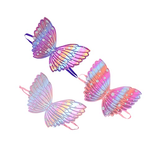 HEMOTON 3St Engel Schmetterlingsflügel funkelnde Feenflügel Mädchen Engelsflügel schmetterlingsflügel halloweenkostüme für Partykinder Flügel Feiertagsflügel Stoff HEMOTON 3St Engel Schmetterlingsflügel funkelnde Feenflügel Mädchen Engelsflügel schmetterlingsflügel halloweenkostüme für Partykinder Flügel Feiertagsflügel Stoff von HEMOTON