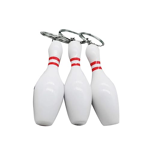 HEMOTON 3Stücke Mini Bowling Schlüsselanhänger Kreative Anhänger für Schlüsselbund Dekoration und Mitgebsel für Kindergeburtstage Kunststoff Perfektes für Jede HEMOTON 3Stücke Mini Bowling Schlüsselanhänger Kreative Anhänger für Schlüsselbund Dekoration und Mitgebsel für Kindergeburtstage Kunststoff Perfektes für Jede von HEMOTON