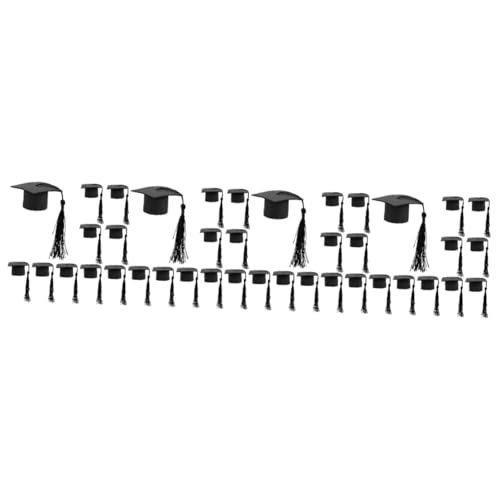 HEMOTON 4 Sätze Arzt Hut Dekoration Abschlussball Kappen Kuchen Hut Abschlussmütze Dekoration Bachelorhut Kuchen Dekoration Cupcake-topper Kuchendekorationsbedarf Vlies Black 10 Stück * 4 HEMOTON 4 Sätze Arzt Hut Dekoration Abschlussball Kappen Kuchen Hut Abschlussmütze Dekoration Bachelorhut Kuchen Dekoration Cupcake-topper Kuchendekorationsbedarf Vlies Black 10 Stück * 4 von HEMOTON