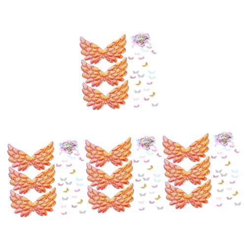 HEMOTON 4 Sätze Engel Handwerk Engelsflügel Perlen Grabschmuck Figur Bastelzeug Geschenkidee Haarklemmen Multifunktionaler Kopfschmuck Deko-kostüm Für Zu Hause Polyester 100 Stück * 4 HEMOTON 4 Sätze Engel Handwerk Engelsflügel Perlen Grabschmuck Figur Bastelzeug Geschenkidee Haarklemmen Multifunktionaler Kopfschmuck Deko-kostüm Für Zu Hause Polyester 100 Stück * 4 von HEMOTON