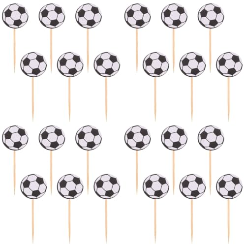 HEMOTON 4 Sätze Fußball-kucheneinsatz Kuchen Dekoration Fußball Party Deko Sportkuchendekorationen Kindergeburtstag Dekorationen Dekorative Kuchenverzierungen Dessert-topper 60 Stück * 4 HEMOTON 4 Sätze Fußball-kucheneinsatz Kuchen Dekoration Fußball Party Deko Sportkuchendekorationen Kindergeburtstag Dekorationen Dekorative Kuchenverzierungen Dessert-topper 60 Stück * 4 von HEMOTON