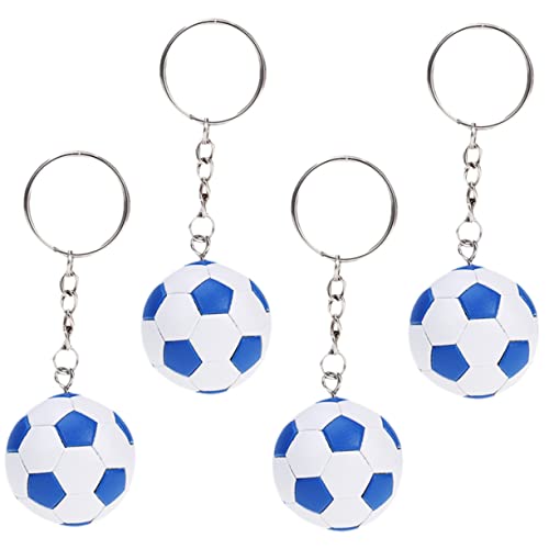 HEMOTON 4 Stück Fußball Schlüsselanhänger Sportlich und Praktisch für Fußballfans und Schlüsselhalter für Verschiedene Schlüssel HEMOTON 4 Stück Fußball Schlüsselanhänger Sportlich und Praktisch für Fußballfans und Schlüsselhalter für Verschiedene Schlüssel von HEMOTON