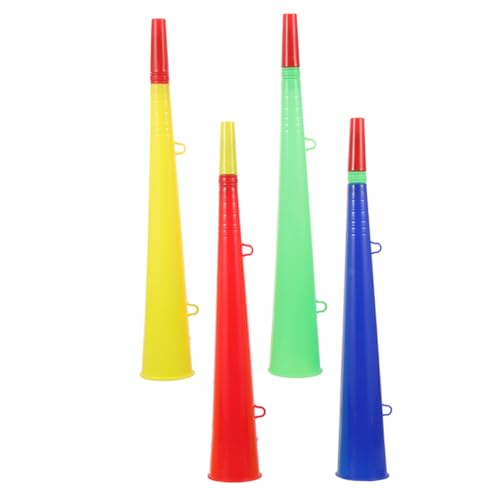 HEMOTON 4 Stück Hörner Spiel Instrumente sport zubehör sports accesoories Tröten für Konzerte Tröten für Feiern Tröten für Veranstaltungen Partyhorn Fußball stadion horn Requisite Plastik HEMOTON 4 Stück Hörner Spiel Instrumente sport zubehör sports accesoories Tröten für Konzerte Tröten für Feiern Tröten für Veranstaltungen Partyhorn Fußball stadion horn Requisite Plastik von HEMOTON