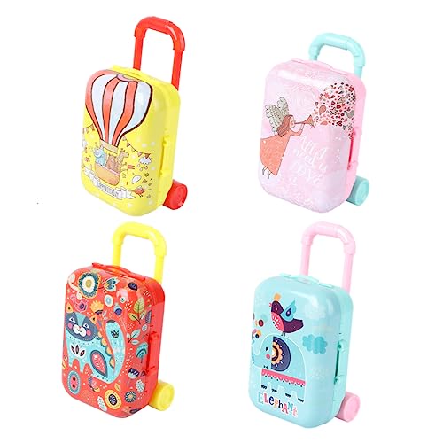 HEMOTON 4 Stück Kinderspielhaus Spielzeugauto Trolley tragbarer Koffer schubkarre kinderwagenschaukler toys Aufbewahrungsbehälter tragbares Kofferspielzeug Weißblech HEMOTON 4 Stück Kinderspielhaus Spielzeugauto Trolley tragbarer Koffer schubkarre kinderwagenschaukler toys Aufbewahrungsbehälter tragbares Kofferspielzeug Weißblech von HEMOTON