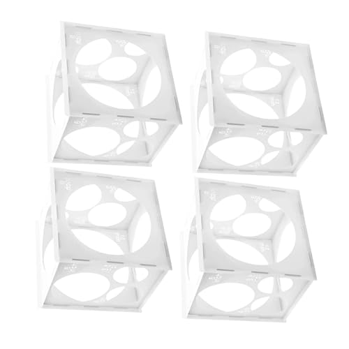 HEMOTON 4 Stück Teiliges Ballon Messwürfel Zusammenklappbare Transparente Ballon Sizer Box Stabiles Messwerkzeug für Partydekoration Kompatibel mit Verschiedenen Ballontypen Einfach zu HEMOTON 4 Stück Teiliges Ballon Messwürfel Zusammenklappbare Transparente Ballon Sizer Box Stabiles Messwerkzeug für Partydekoration Kompatibel mit Verschiedenen Ballontypen Einfach zu von HEMOTON