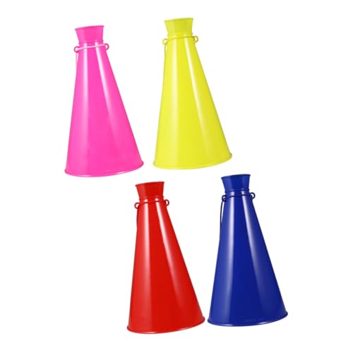 HEMOTON 4 Stück Teiliges Trompeten aus Umweltfreundlichem Abs Gemischt Geruchsneutral Sicher für Party Wettbewerb und Musikalische Zufällige Farbe Zufällige Farbe von HEMOTON