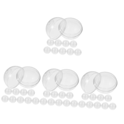 HEMOTON 40 Stck. Leere Plastik Kapseln Füllbare Runde Aufbewahrungskugeln Robuste Transparente Kapseln für Süßigkeiten und Überraschungen für Automaten und Partys HEMOTON 40 Stck. Leere Plastik Kapseln Füllbare Runde Aufbewahrungskugeln Robuste Transparente Kapseln für Süßigkeiten und Überraschungen für Automaten und Partys von HEMOTON