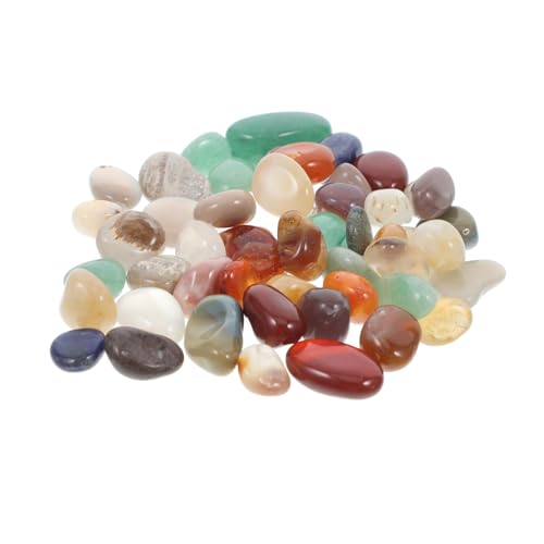 HEMOTON 40st Gefüllte Edelsteine Der Felsen Polierte Steinmasse Schmuckherstellungsset Für Kinderperlen Für Die Schmuckherstellung Rock-sammlung Gestürzte Steine Gehen Steine Achate HEMOTON 40st Gefüllte Edelsteine Der Felsen Polierte Steinmasse Schmuckherstellungsset Für Kinderperlen Für Die Schmuckherstellung Rock-sammlung Gestürzte Steine Gehen Steine Achate von HEMOTON