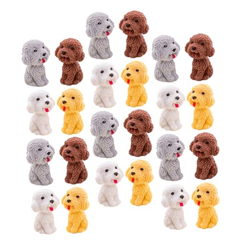 HEMOTON 48 Stück Hunde Radiergummi Tier Mini Radiergummi Kawaii Radiergummis Neuartige Radiergummis von HEMOTON