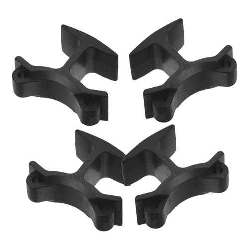 HEMOTON 4Stücke Teiliges Schiedsrichterpfeifenclip aus Kunststoff Fingerklemme für Sport Events für Fußball Basketball und Outdoor Aktivitäten Langlebig und Einfach von HEMOTON