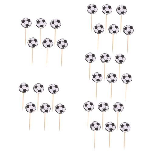 HEMOTON 5 Sätze Fußball-kucheneinsatz Kuchen Dekoration Fußball Party Deko Sportkuchendekorationen Fußballkuchen-picks Dekorationen Für Fußballtorten Themenparty-cupcake-picks 60 Stück * 5 HEMOTON 5 Sätze Fußball-kucheneinsatz Kuchen Dekoration Fußball Party Deko Sportkuchendekorationen Fußballkuchen-picks Dekorationen Für Fußballtorten Themenparty-cupcake-picks 60 Stück * 5 von HEMOTON