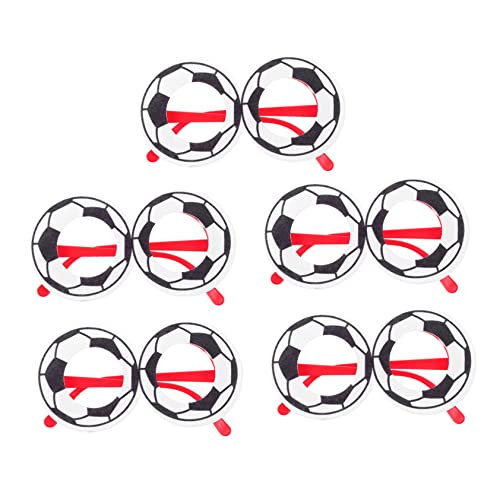HEMOTON 5 Stück Brillengestelle Partyzubehör Brillen Einzigartige Partybrillen Tragbare Brillen Dekorative Ornamente Für Zuhause Partybrillen Aus Kunststoff Lustige Posenbrillen von HEMOTON