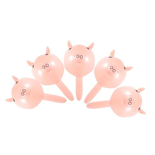 HEMOTON 5 Stück PVC Aufblasbare Hämmer Kinderparty Leichtes Langlebiges Geburtstags geschenk für Jungen und Mädchen Sicherer Schlagspaß Vielseitig für Innen und Außen Zufällige Farbe von HEMOTON