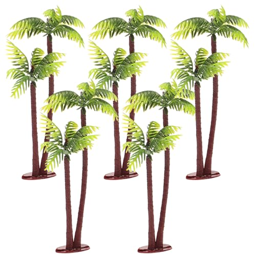 HEMOTON 5 Stück Palmenimitat Tropischer Kunststoff Mini Gefälschte Palmenfiguren Diorama Zubehör Feengarten Outdoor Spielzeug Kokosnuss Indoor Bankett Hawaii HEMOTON 5 Stück Palmenimitat Tropischer Kunststoff Mini Gefälschte Palmenfiguren Diorama Zubehör Feengarten Outdoor Spielzeug Kokosnuss Indoor Bankett Hawaii von HEMOTON