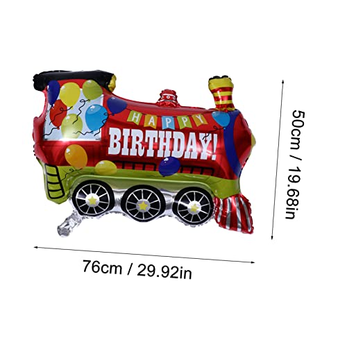 HEMOTON 5 Stück Teiliges Großes Fahrzeug Folienballon Rot Aluminiumfolie Luftballons für Kindergeburtstag Partydeko Shower und Fotoshooting Langlebig und Farbenfroh HEMOTON 5 Stück Teiliges Großes Fahrzeug Folienballon Rot Aluminiumfolie Luftballons für Kindergeburtstag Partydeko Shower und Fotoshooting Langlebig und Farbenfroh von HEMOTON