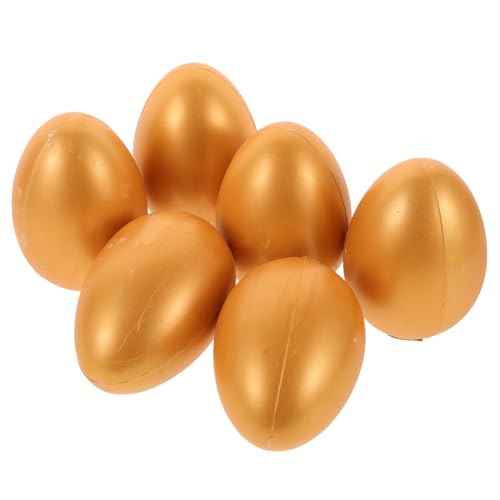 HEMOTON 6st Goldenes Eierspielzeug Vor Eierträger Spender Füllstoffe Korb Ei Füllen Party-eier Leere Eier Party-ei-requisiten Requisiten Für Hochzeitseier Lotterie-requisiten Gips HEMOTON 6st Goldenes Eierspielzeug Vor Eierträger Spender Füllstoffe Korb Ei Füllen Party-eier Leere Eier Party-ei-requisiten Requisiten Für Hochzeitseier Lotterie-requisiten Gips von HEMOTON