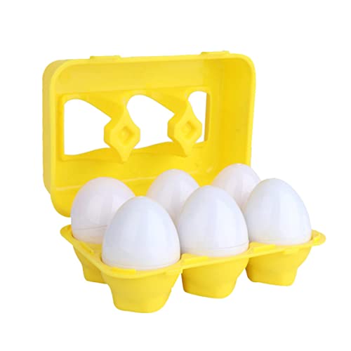 HEMOTON 6st Paar Intelligente Eier Eierspielzeug Ei Ostereier Produkt Ostereier Für Ostereier Verschenken Pädagogische Ostereier Osterei Abs-kunststoff HEMOTON 6st Paar Intelligente Eier Eierspielzeug Ei Ostereier Produkt Ostereier Für Ostereier Verschenken Pädagogische Ostereier Osterei Abs-kunststoff von HEMOTON