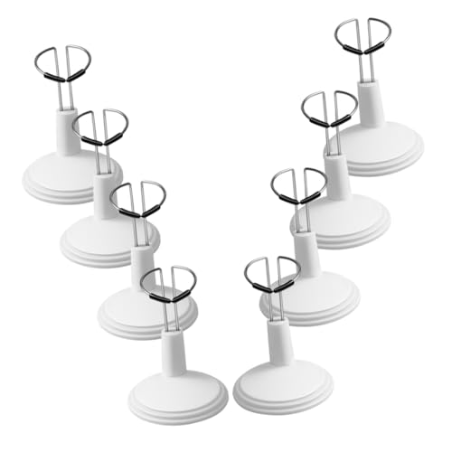 HEMOTON 8 Stück Teiliges Verstellbare Puppenständer Hohe Miniatur Figurhalter aus und Stabiler Displayhalter für Sammlerpuppen und Hochzeitsschmuck HEMOTON 8 Stück Teiliges Verstellbare Puppenständer Hohe Miniatur Figurhalter aus und Stabiler Displayhalter für Sammlerpuppen und Hochzeitsschmuck von HEMOTON