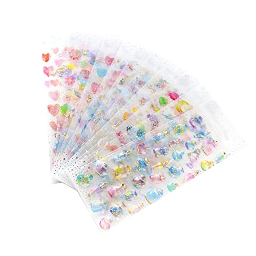 HEMOTON 9stücke Teiliges Transparente Scrapbooking Aufkleber Wasserfeste DIY Sticker Für Handarbeitsprojekte Fotoalben Planer Und Handjournale HEMOTON 9stücke Teiliges Transparente Scrapbooking Aufkleber Wasserfeste DIY Sticker Für Handarbeitsprojekte Fotoalben Planer Und Handjournale von HEMOTON