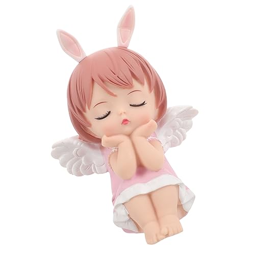 HEMOTON Annie Kuchendekoration Engel Figur Tortenaufsatz aufdecken Desktop-Ornament Dekorationen bücherregal dekoration buchregal dekoration Engel Kuchen Kuchendeckel Vinyl Rosa HEMOTON Annie Kuchendekoration Engel Figur Tortenaufsatz aufdecken Desktop-Ornament Dekorationen bücherregal dekoration buchregal dekoration Engel Kuchen Kuchendeckel Vinyl Rosa von HEMOTON