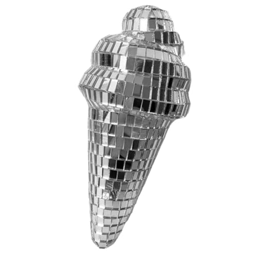 HEMOTON Eiscreme-ornamente Stand Spiegelkugeln Diffusoren Deckel Wirbelt Disco-dekorationsparty Sofortig Zapfen Öldiffusor Eimer Gummiartig Disco-lichter Tabletts Stütze Schaum Silver HEMOTON Eiscreme-ornamente Stand Spiegelkugeln Diffusoren Deckel Wirbelt Disco-dekorationsparty Sofortig Zapfen Öldiffusor Eimer Gummiartig Disco-lichter Tabletts Stütze Schaum Silver von HEMOTON