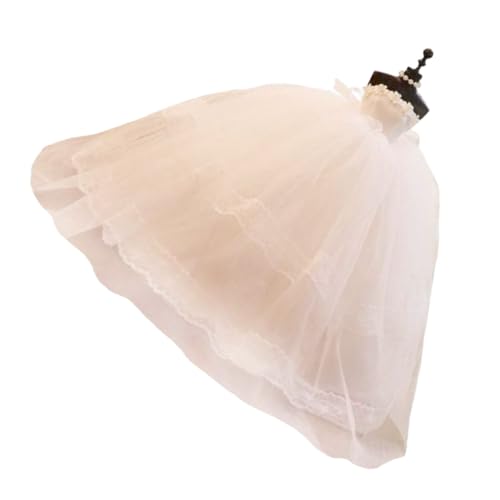 HEMOTON Elegantes Hochzeitsgeschenk Hochzeitskleid Modell Mini Perfektes Geburtstagsgeschenk für Frauen Kreative Geschenkidee für Freundinnen und Bezaubernde Dekoration von HEMOTON