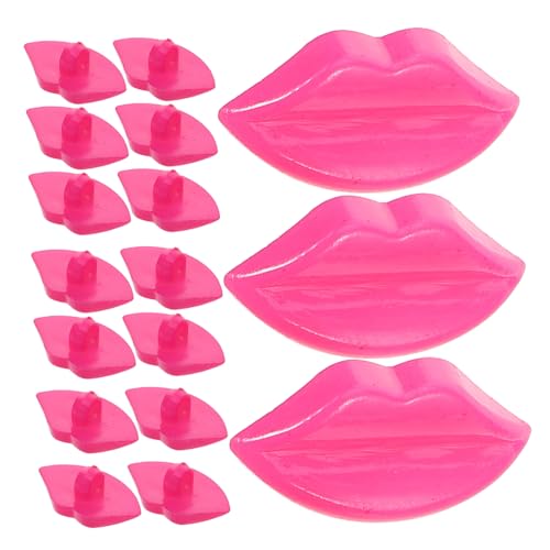 HEMOTON Elegantes Lippenzubehör Für Puppen – 50 Stück Austauschbare Knöpfe Nähknöpfe Aus Kunststoff Für Puppenprojekte von HEMOTON