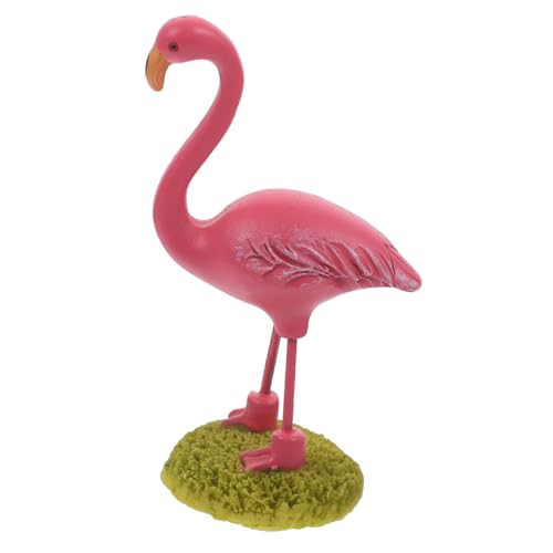 HEMOTON Geburtstagskuchen Deko Flamingo Tortenaufsatz Niedlicher Flamingo Cake Topper für Party und Fest Umweltfreundliche Kindertorten Verzierung Vielseitiger Kuchen Schmuck von HEMOTON