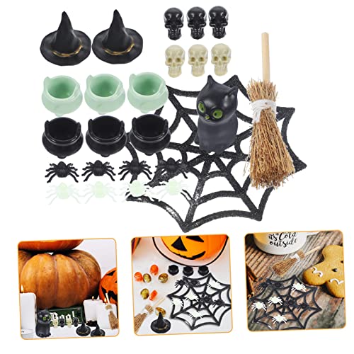 HEMOTON Halloween Miniatur Figuren Teilig Kreative Puppenhaus Deko mit Hexen Skeletten Diy Miniatur Halloween Ornament für Party Garten und Zuhause Handliche Grusel Miniaturen HEMOTON Halloween Miniatur Figuren Teilig Kreative Puppenhaus Deko mit Hexen Skeletten Diy Miniatur Halloween Ornament für Party Garten und Zuhause Handliche Grusel Miniaturen von HEMOTON