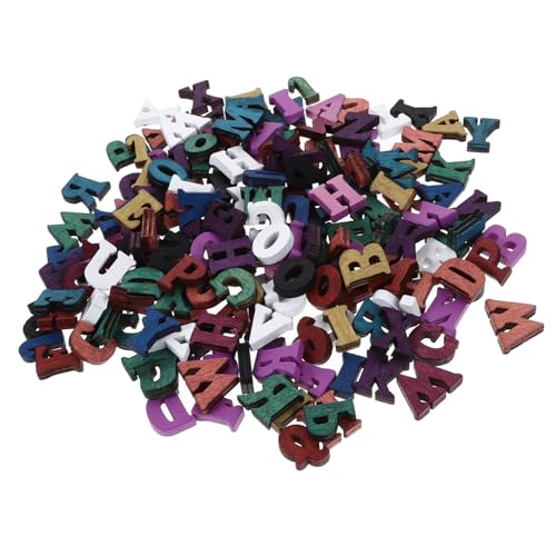 HEMOTON Holz Alphabet Decor 200pcs Feine Handwerk Buchstaben Zarte Zimmer Für Weihnachten HEMOTON Holz Alphabet Decor 200pcs Feine Handwerk Buchstaben Zarte Zimmer Für Weihnachten von HEMOTON