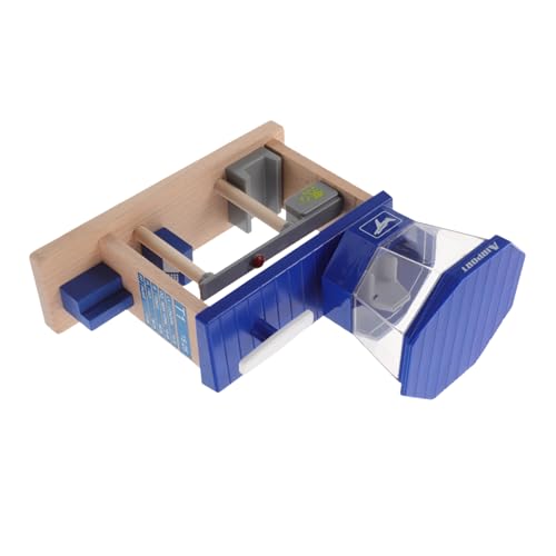 HEMOTON Holz Flugzeug Spielset mit Flughafenstation Zubehör Pädagogisches Bauspielzeug zur Motorischer Fähigkeiten Sicherer Holzbausatz für Ab Jahren von HEMOTON