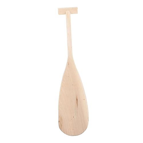 HEMOTON Holzpaddel für Boote Ergonomisches Design Langlebig und Vielseitig Einsetzbar für Kajaks Kanus und Aufblasbare Boote Holzpaddel für Wasseraktivitäten von HEMOTON