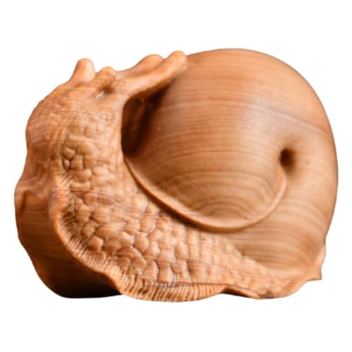 HEMOTON Holzschneckendekoration Puppenhaus heimische Schnecken Zubehör Flache Düse Handgefertigte Deko Kreative Tischdeko Tierdekor aus Holz kleines Tierdekor hölzern Light Brown HEMOTON Holzschneckendekoration Puppenhaus heimische Schnecken Zubehör Flache Düse Handgefertigte Deko Kreative Tischdeko Tierdekor aus Holz kleines Tierdekor hölzern Light Brown von HEMOTON