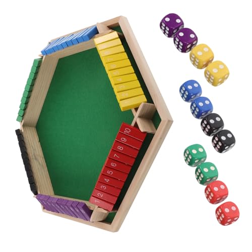 HEMOTON Interaktiver Spieltisch – 6-seitiger Tisch Mit Filzmatte Pokerzubehör Perfekt Für Ktv Bars Partys HEMOTON Interaktiver Spieltisch – 6-seitiger Tisch Mit Filzmatte Pokerzubehör Perfekt Für Ktv Bars Partys von HEMOTON