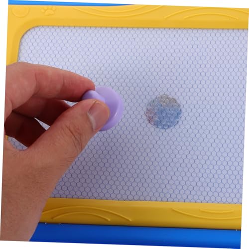 HEMOTON Magnetische Maltafel für Buntes Magnetisches Zeichenbrett mit Ergonomischem Stift Leichtes Tragbares Lernspielzeug für Kleinkinder Fördert Schreiben Zeichnen Kreative Entwicklung HEMOTON Magnetische Maltafel für Buntes Magnetisches Zeichenbrett mit Ergonomischem Stift Leichtes Tragbares Lernspielzeug für Kleinkinder Fördert Schreiben Zeichnen Kreative Entwicklung von HEMOTON