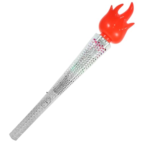 HEMOTON Plastik Fackelspielzeug für Kognitive Lernhilfe für Sportfeste und Themenpartys Hochwertiges Material Echt Wirkende Fackelattrappe HEMOTON Plastik Fackelspielzeug für Kognitive Lernhilfe für Sportfeste und Themenpartys Hochwertiges Material Echt Wirkende Fackelattrappe von HEMOTON