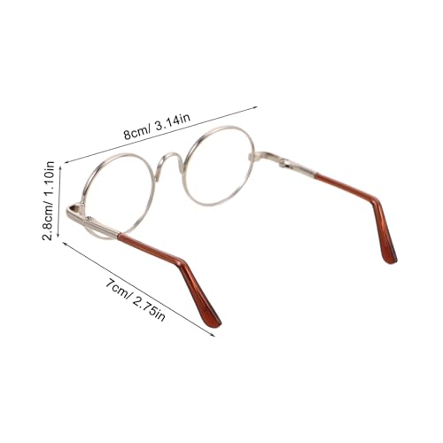 HEMOTON Runde Mini-puppenbrille Brille Zum Anziehen Der Puppe Süße Puppenbrille Puppenzubehör Puppenhausdekoration Miniatur-puppenbrille Puppenbrillen-Requisite Basteln HEMOTON Runde Mini-puppenbrille Brille Zum Anziehen Der Puppe Süße Puppenbrille Puppenzubehör Puppenhausdekoration Miniatur-puppenbrille Puppenbrillen-Requisite Basteln von HEMOTON