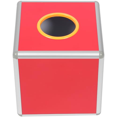 HEMOTON Spendenbox Aus Aluminiumlegierung Aufbewahrungsbehälter Für Tombola-Vorschlagstickets Zum Sammeln Von Spenden Abstimmungen Wohltätigkeitswettbewerben Spitze 30 Cm HEMOTON Spendenbox Aus Aluminiumlegierung Aufbewahrungsbehälter Für Tombola-Vorschlagstickets Zum Sammeln Von Spenden Abstimmungen Wohltätigkeitswettbewerben Spitze 30 Cm von HEMOTON