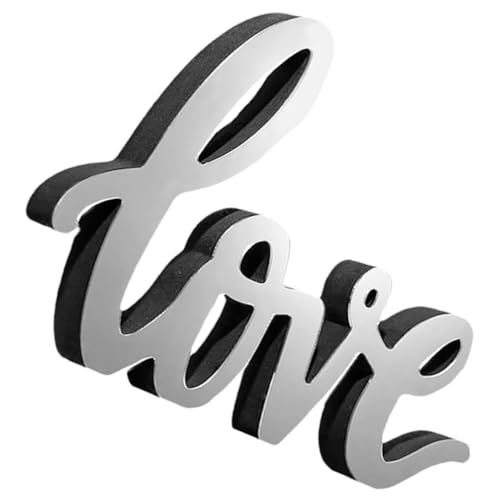 HEMOTON Spiegeloberfläche Deko Buchstaben Ornament Love Elegantes Tischdekor aus Acryl für Zuhause Büro Langlebige und Stilvolle Dekoration für HEMOTON Spiegeloberfläche Deko Buchstaben Ornament Love Elegantes Tischdekor aus Acryl für Zuhause Büro Langlebige und Stilvolle Dekoration für von HEMOTON