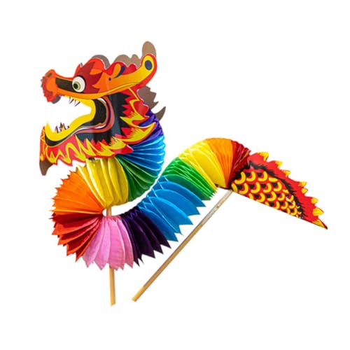 HEMOTON Tanzspielzeug aus Papier chinesische neujahrsdekoration Chinesisches Neujahrsdekoration Papierdrache des neuen Jahres Porzellan-Neujahrs-Drachen- Handheld-Dekore hölzern rot HEMOTON Tanzspielzeug aus Papier chinesische neujahrsdekoration Chinesisches Neujahrsdekoration Papierdrache des neuen Jahres Porzellan-Neujahrs-Drachen- Handheld-Dekore hölzern rot von HEMOTON