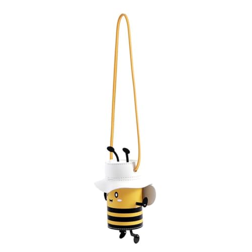 Hemoton DIY Geldbörsen-Bastelset, kleine Biene, Materialpackung, Tasche, Strickset für Erwachsene und Mädchen von HEMOTON