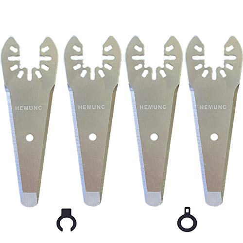 HEMUNC 4Stk multitool sägeblätter Schaber für multitool werkzeug HEMUNC 4Stk multitool sägeblätter Schaber für multitool werkzeug von HEMUNC