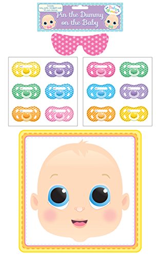 Spiel für Babyparty „Steck dem Baby den Schnuller an“ Spiel für Babyparty „Steck dem Baby den Schnuller an“ von Henbrandt