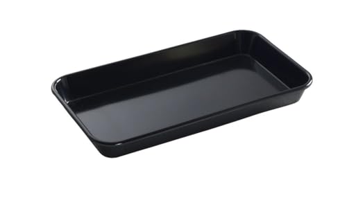 HENDI Fleischwanne, Fleischbehälter, Temperaturbeständig von -20° bis 70°C, Auslageplatten Melamin, Geschirrspülmaschinengeeignet, 290x160x(H)35mm, Schwarz von HENDI