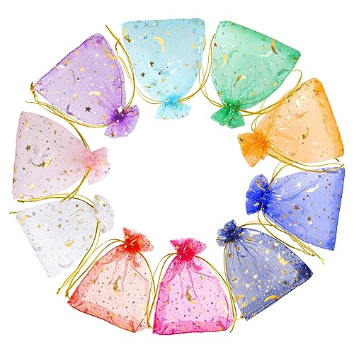 100 Stück Organzasäckchen Bunt,Kordelzug Geschenkbeutel 9x12cm Kleine Säckchen zum Befüllen Geschenk Tüten Mitgebsel Tüten fürHochzeit Schmuck Weihnacht Festtags Ramadan Kommunion Geschenke 10 Farben 100 Stück Organzasäckchen Bunt,Kordelzug Geschenkbeutel 9x12cm Kleine Säckchen zum Befüllen Geschenk Tüten Mitgebsel Tüten fürHochzeit Schmuck Weihnacht Festtags Ramadan Kommunion Geschenke 10 Farben von HENGBIRD