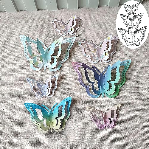 3 Stück 3D Schmetterling Metall Stanzformen, Stanzschablonen Box Frühling Blume Schmetterling Rahmen Stanzformen Schablonen DIY Scrapbooking Karten Herstellung Kartenherstellung Prägepapier 3 Stück 3D Schmetterling Metall Stanzformen, Stanzschablonen Box Frühling Blume Schmetterling Rahmen Stanzformen Schablonen DIY Scrapbooking Karten Herstellung Kartenherstellung Prägepapier von HENGBIRD