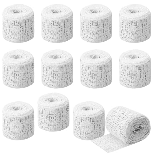 HENGBIRD 12 Rollen Gipsbinden zum Basteln Gipsverband Babybauch Gips Abdruck Binden Gipsabdruck Set für Baby Bauch Verband zum Basteln Modellbau Schnelltrocknend 5 cm X 2.7 m HENGBIRD 12 Rollen Gipsbinden zum Basteln Gipsverband Babybauch Gips Abdruck Binden Gipsabdruck Set für Baby Bauch Verband zum Basteln Modellbau Schnelltrocknend 5 cm X 2.7 m von HENGBIRD
