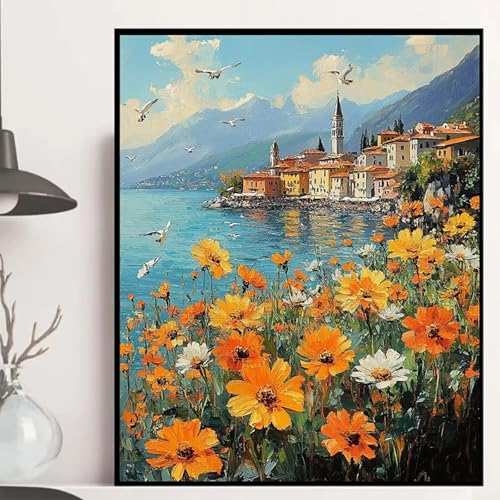 Blumen Diamond Painting 135x100cm, Landschaft Diamond Painting Erwachsene Anfänger 5D DIY Runder Vollbohrer Diamanten Malerei Mosaik Bastelset Erwachsene für Zimmer Deko, Geschenke -hjw25080VL5Q Blumen Diamond Painting 135x100cm, Landschaft Diamond Painting Erwachsene Anfänger 5D DIY Runder Vollbohrer Diamanten Malerei Mosaik Bastelset Erwachsene für Zimmer Deko, Geschenke -hjw25080VL5Q von HENJGWEG