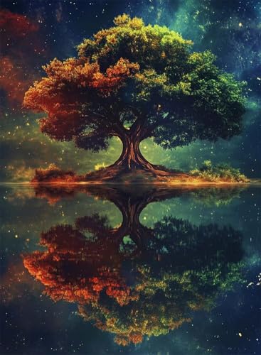 Diamond Painting Baum des Lebens Diamond Painting Erwachsene, Crystal Art Sternenhimmel Muster Design Vollbohrer Diamanten Malerei Stickerei Kreuzstich Basteln für Deko Wohnzimmer 90x120cm -hjw25087U Diamond Painting Baum des Lebens Diamond Painting Erwachsene, Crystal Art Sternenhimmel Muster Design Vollbohrer Diamanten Malerei Stickerei Kreuzstich Basteln für Deko Wohnzimmer 90x120cm -hjw25087U von HENJGWEG